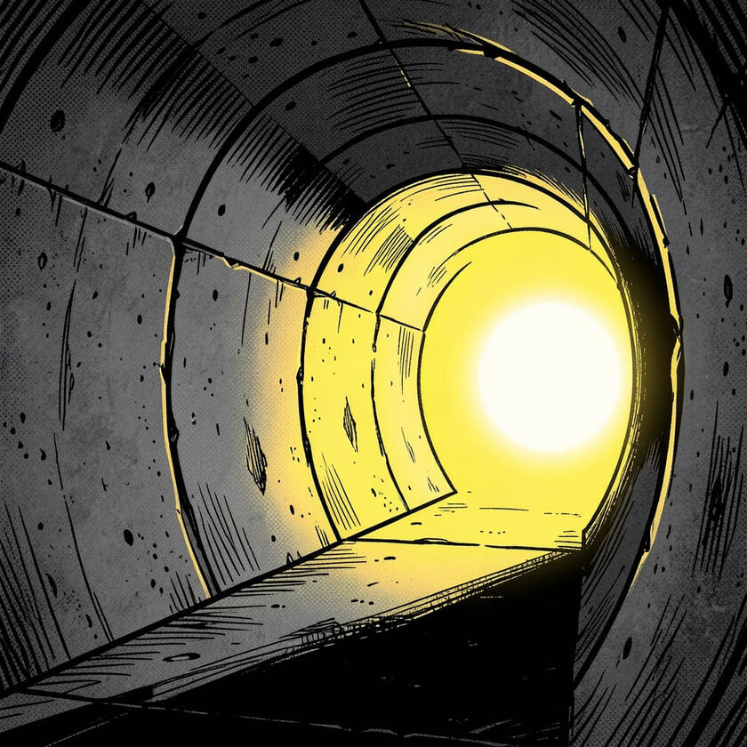 God's Word is the Light at the End of the Tunnel